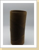 Vase aus Nussbaum Höhe ca. 28 cm