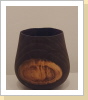 Vase aus Akazie Höhe ca. 23 cm